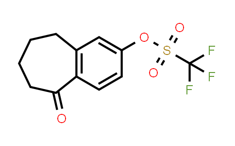 CAS No. 154122-33-5, 5-Oxo-6,7,8,9-tetrahydro-5H-benzo[7]annulen-2-yl trifluoromethanesulfonate