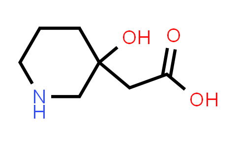 CAS No. 1541480-48-1, 2-(3-Hydroxypiperidin-3-yl)acetic acid