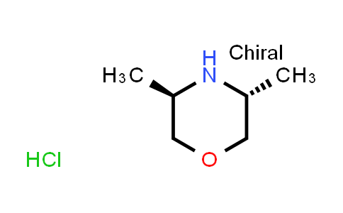 CAS No. 1542268-31-4, (3R,5R)-3,5-Dimethylmorpholine hydrochloride