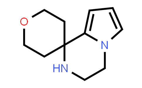 CAS No. 1542441-75-7, 2,3,3',4',5,6-Hexahydro-2'H-spiro[pyran-4,1'-pyrrolo[1,2-a]pyrazine]