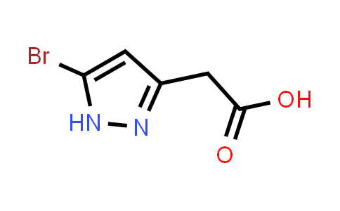 CAS No. 1543437-47-3, 2-(5-Bromo-1H-pyrazol-3-yl)acetic acid