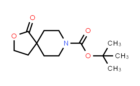 CAS No. 154348-08-0, 2-Oxa-8-azaspiro[4.5]decane-8-carboxylic acid, 1-oxo-, 1,1-dimethylethyl ester