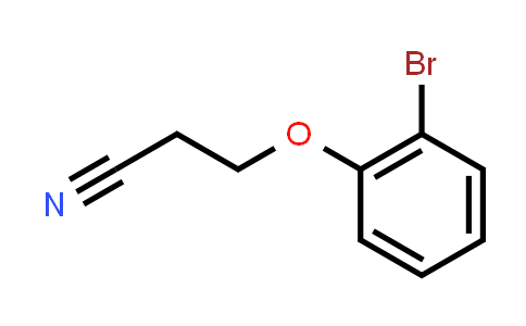 CAS No. 154405-38-6, 3-(2-Bromophenoxy)propanenitrile
