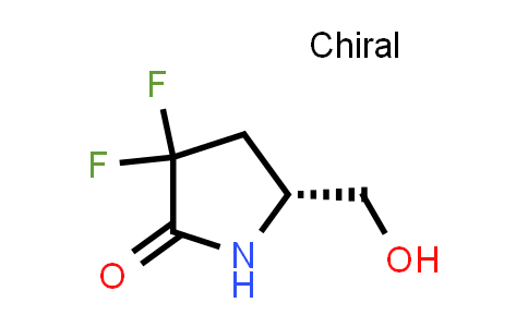 CAS No. 1544279-19-7, (R)-3,3-Difluoro-5-(hydroxymethyl)pyrrolidin-2-one