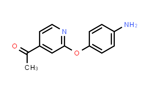 CAS No. 1545087-40-8, 4-Acetyl-2-(4-aminophenoxy) pyridine