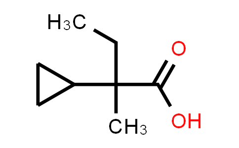 CAS No. 1545135-09-8, 2-Cyclopropyl-2-methylbutanoic acid