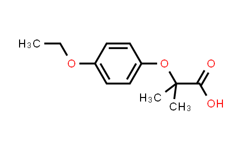 CAS No. 154548-95-5, Propanoic acid, 2-(4-ethoxyphenoxy)-2-methyl-