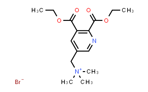 CAS No. 154559-13-4, 3-Pyridinemethanaminium, 5,6-bis(ethoxycarbonyl)-N,N,N-trimethyl-, bromide