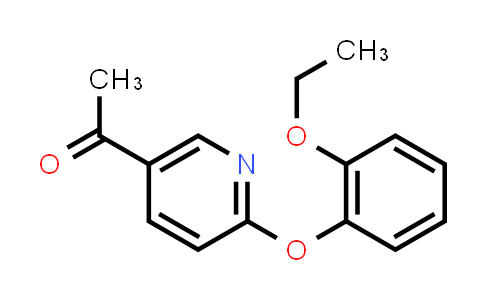 CAS No. 1545974-42-2, 5-Acetyl-2-(2-ethoxyphenoxy) pyridine