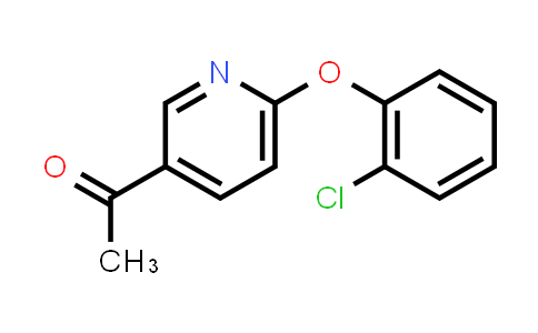 CAS No. 1546175-37-4, 1-(6-(2-Chlorophenoxy)pyridin-3-yl)ethanone