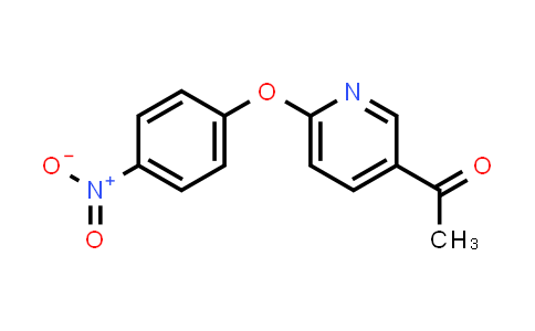 CAS No. 1546211-12-4, 1-(6-(4-Nitrophenoxy)pyridin-3-yl)ethanone