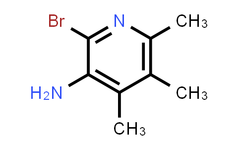 CAS No. 1546230-00-5, 2-Bromo-4,5,6-trimethylpyridin-3-amine