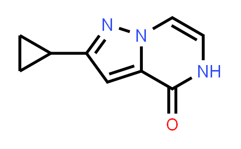 CAS No. 1547006-95-0, 2-Cyclopropyl-4H,5H-pyrazolo[1,5-a]pyrazin-4-one