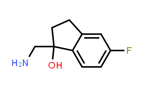 CAS No. 1547039-10-0, 1-(Aminomethyl)-5-fluoro-2,3-dihydroinden-1-ol
