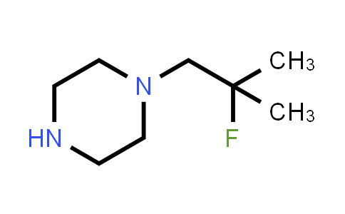 CAS No. 1547064-97-0, 1-(2-Fluoro-2-methylpropyl)piperazine