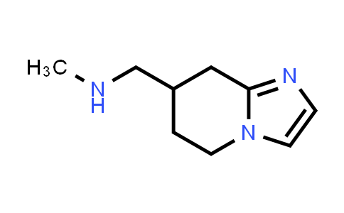 CAS No. 1547089-77-9, N-Methyl-1-(5,6,7,8-tetrahydroimidazo[1,2-a]pyridin-7-yl)methanamine