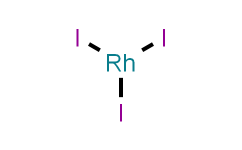 CAS No. 15492-38-3, Rhodium(III) iodide