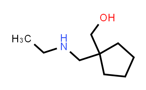 CAS No. 1549855-30-2, Cyclopentanemethanol, 1-[(ethylamino)methyl]-