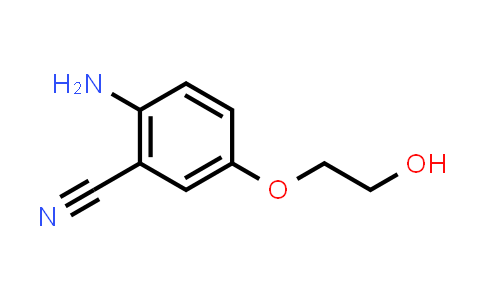 CAS No. 1550496-66-6, Benzonitrile, 2-amino-5-(2-hydroxyethoxy)-