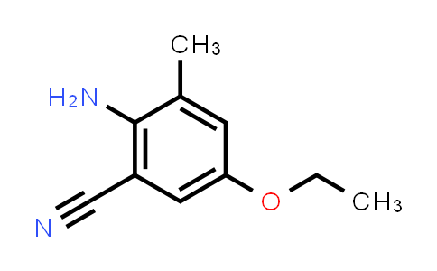 CAS No. 1550664-87-3, Benzonitrile, 2-amino-5-ethoxy-3-methyl-