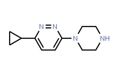 CAS No. 1550948-34-9, 3-Cyclopropyl-6-(piperazin-1-yl)pyridazine