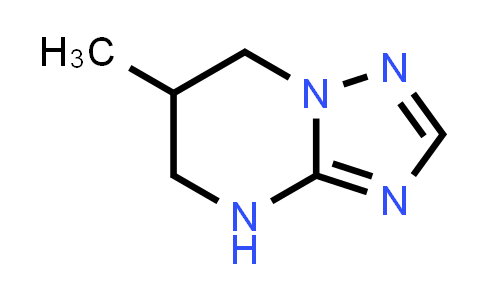 CAS No. 1550959-09-5, 6-Methyl-4H,5H,6H,7H-[1,2,4]triazolo[1,5-a]pyrimidine
