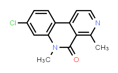 CAS No. 1551407-49-8, 8-Chloro-4,6-dimethyl-5H,6H-benzo[c]2,7-naphthyridin-5-one