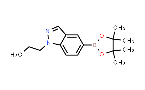 CAS No. 1551418-07-5, 1-Propyl-5-(4,4,5,5-tetramethyl-1,3,2-dioxaborolan-2-yl)-1H-indazole