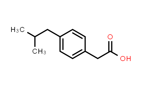 CAS No. 1553-60-2, 2-(4-Isobutylphenyl)acetic acid