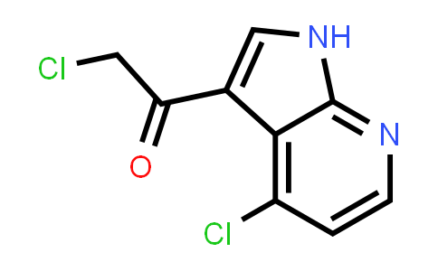 CAS No. 1553611-49-6, 2-Chloro-1-(4-chloro-1H-pyrrolo[2,3-b]pyridin-3-yl)ethan-1-one