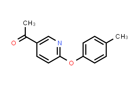 CAS No. 1553935-56-0, 5-Acetyl-2-(4-methylphenoxy) pyridine