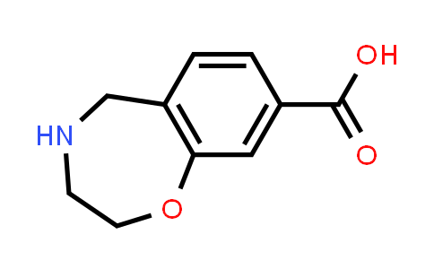 CAS No. 1553959-31-1, 2,3,4,5-Tetrahydrobenzo[f][1,4]oxazepine-8-carboxylic acid