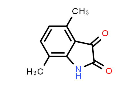 CAS No. 15540-90-6, 4,7-Dimethylindoline-2,3-dione