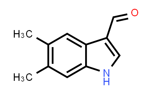 CAS No. 1554165-92-2, 5,6-Dimethyl-1H-indole-3-carbaldehyde