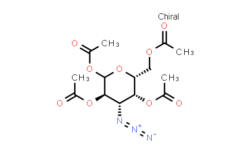 CAS No. 155417-78-0, (3R,4S,5R,6R)-6-(Acetoxymethyl)-4-azidotetrahydro-2H-pyran-2,3,5-triyl triacetate