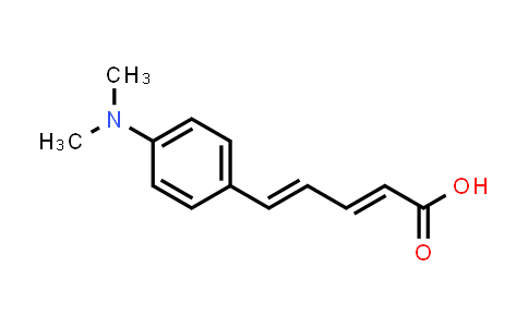 CAS No. 15542-38-8, (2E,4E)-5-(4-(Dimethylamino)phenyl)penta-2,4-dienoic acid