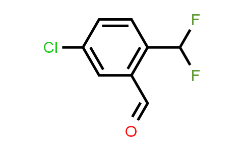 CAS No. 1554368-81-8, 5-Chloro-2-(difluoromethyl)benzaldehyde