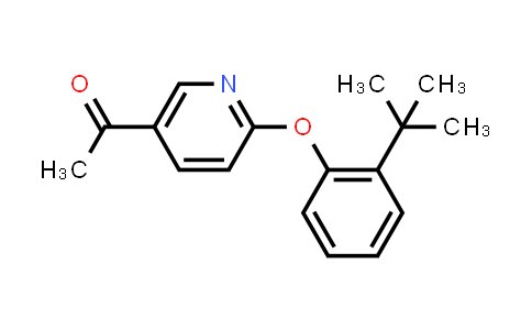 CAS No. 1554472-61-5, 5-Acetyl-2-(2-tert-butylphenoxy) pyridine