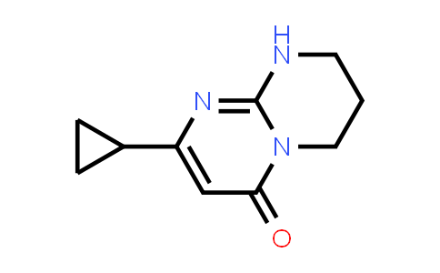 CAS No. 1554534-71-2, 2-Cyclopropyl-6,7,8,9-tetrahydro-4H-pyrimido[1,2-a]pyrimidin-4-one