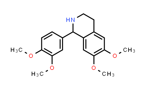 CAS No. 15547-55-4, 1-(3,4-Dimethoxyphenyl)-6,7-dimethoxy-1,2,3,4-tetrahydroisoquinoline