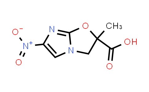CAS No. 1554887-70-5, 2-Methyl-6-nitro-2,3-dihydroimidazo[2,1-b]oxazole-2-carboxylic acid