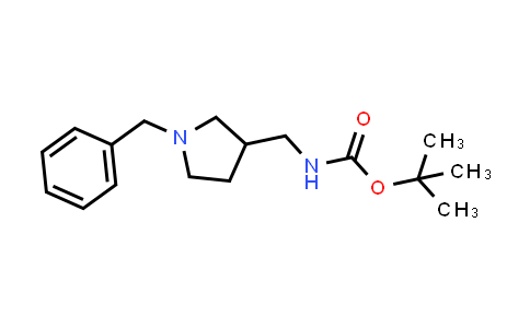 CAS No. 155497-10-2, tert-Butyl ((1-benzylpyrrolidin-3-yl)methyl)carbamate