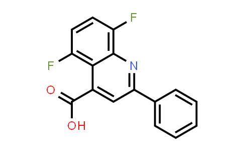 CAS No. 1555030-72-2, 5,8-Difluoro-2-phenylquinoline-4-carboxylic acid