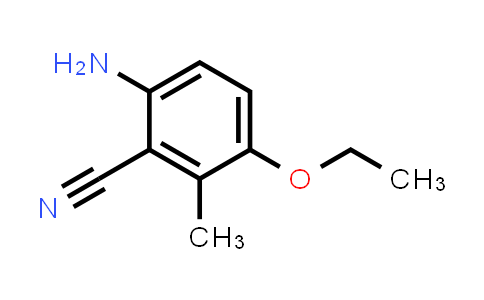 CAS No. 1555368-20-1, Benzonitrile, 6-amino-3-ethoxy-2-methyl-