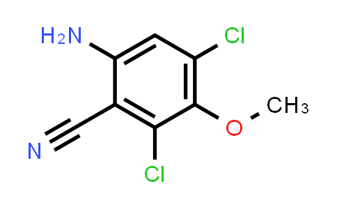 CAS No. 1555368-36-9, Benzonitrile, 6-amino-2,4-dichloro-3-methoxy-