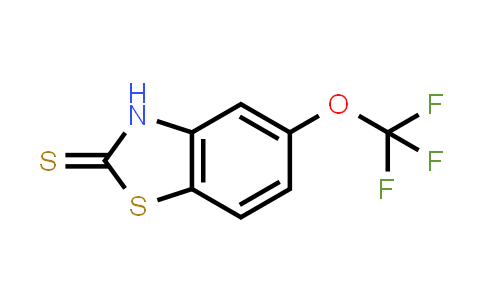 CAS No. 155559-82-3, 5-(Trifluoromethoxy)benzo[d]thiazole-2(3H)-thione