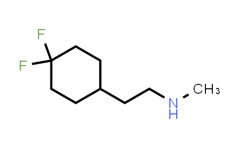 CAS No. 1555857-93-6, 2-(4,4-Difluorocyclohexyl)-N-methylethan-1-amine