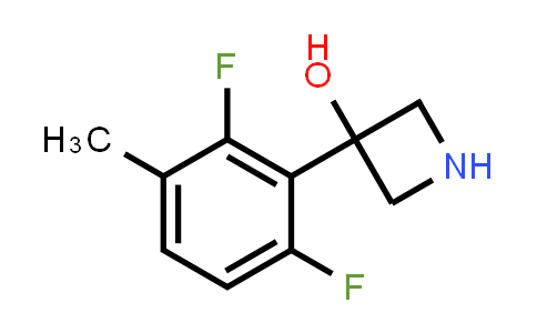 1556067-35-6 | 3-(2,6-Difluoro-3-methylphenyl)azetidin-3-ol