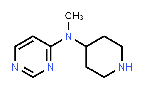 CAS No. 1556130-56-3, N-Methyl-N-(piperidin-4-yl)pyrimidin-4-amine