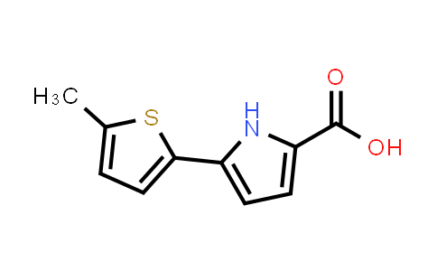 CAS No. 1556404-24-0, 5-(5-Methylthiophen-2-yl)-1H-pyrrole-2-carboxylic acid